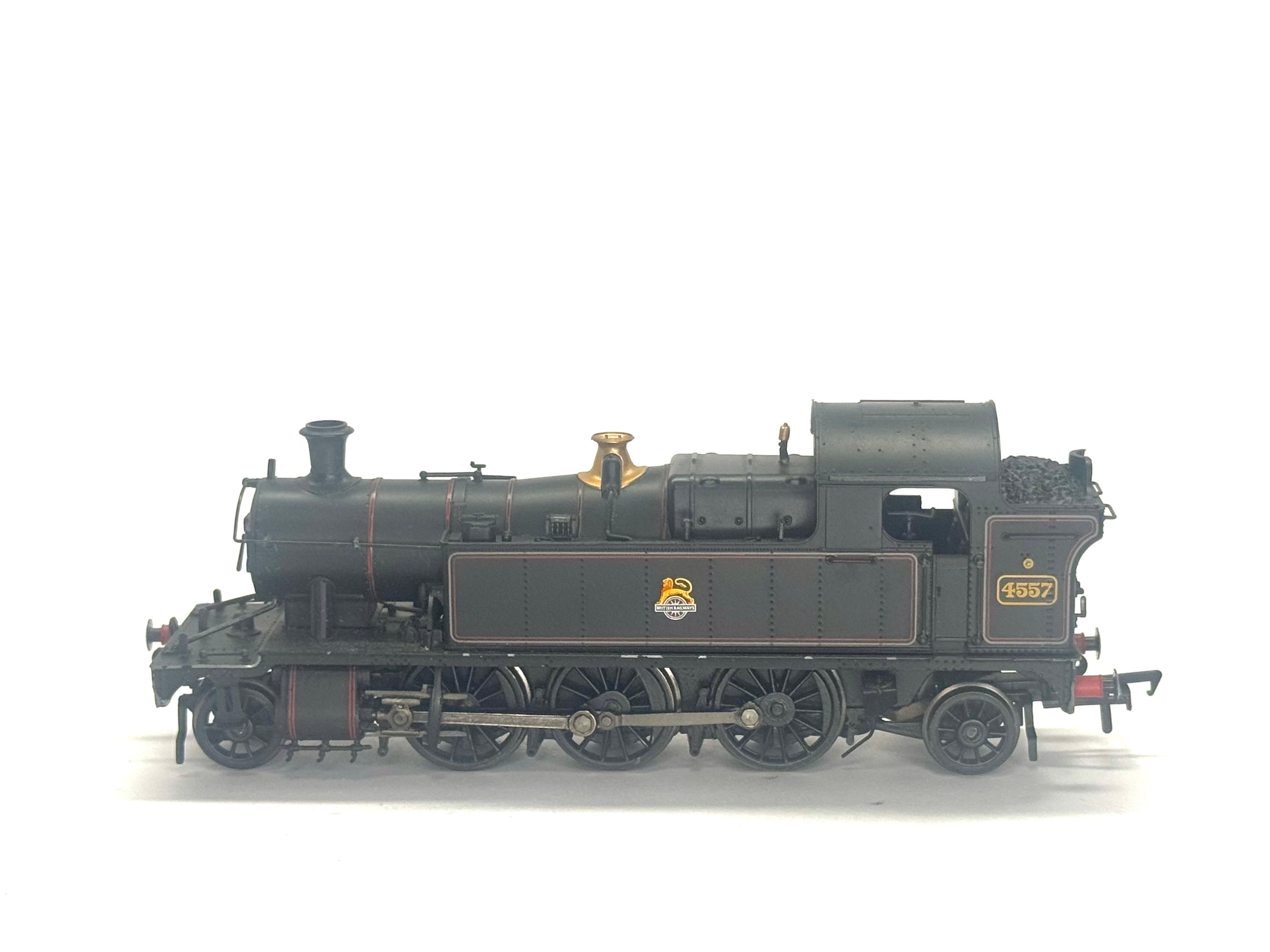 Bachmann Branchline 32-129 Class 45xx 2-6-2 Prairie tank 4557 in BR lined black