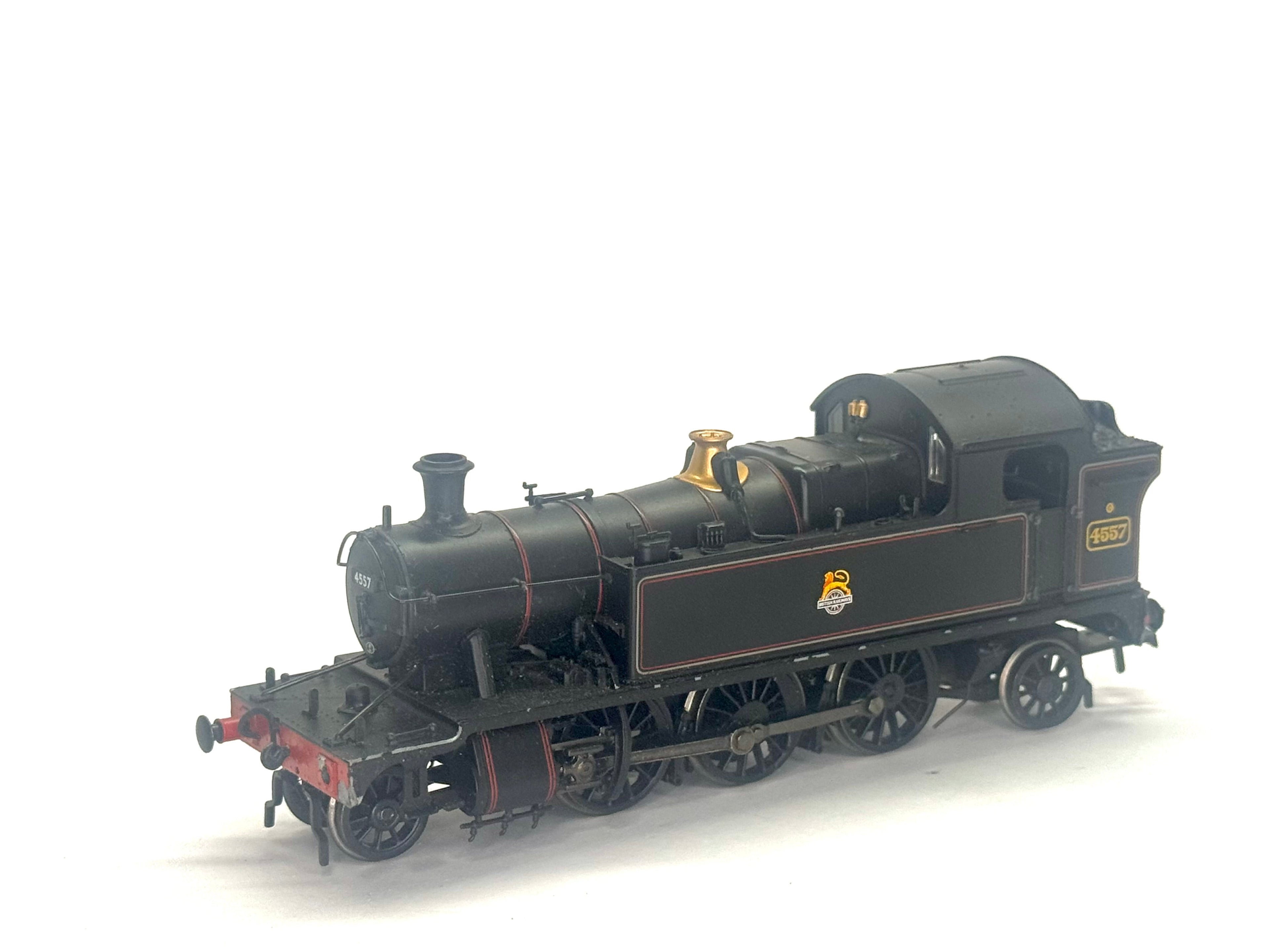Bachmann Branchline 32-129 Class 45xx 2-6-2 Prairie tank 4557 in BR lined black