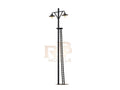 RJB Models OO gauge grey yard lamp posts 4 pack 3V model railway lighting