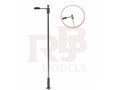 RJB Models TT gauge modern grey lamp posts 2 pack 3V model railway lighting