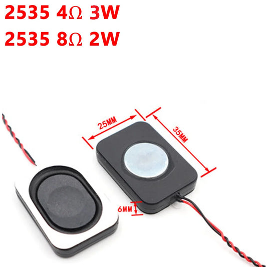 Pack of 4 ohm 8 ohm DCC ultra-thin box speaker