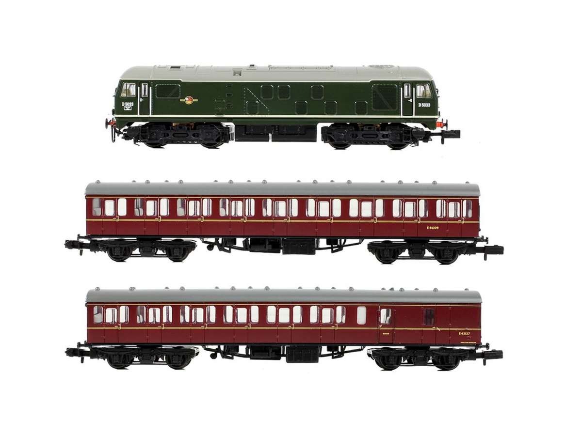 Graham Farish N Gauge 370-062 Suburban Sulzer Train Set model trains
