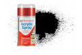 Humbrol AD6021 Black Gloss Acrylic Spray Paint 150ml aerosol can.