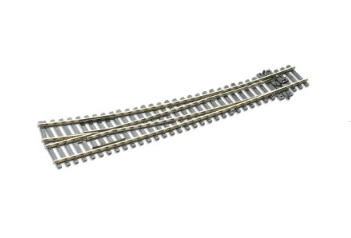 PECO SLE86 Streamline OO/HO Turnout C100 Curved Lar Rad RH ELE