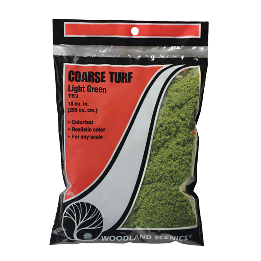 Woodland Scenics Light Green Coarse Turf (bag)