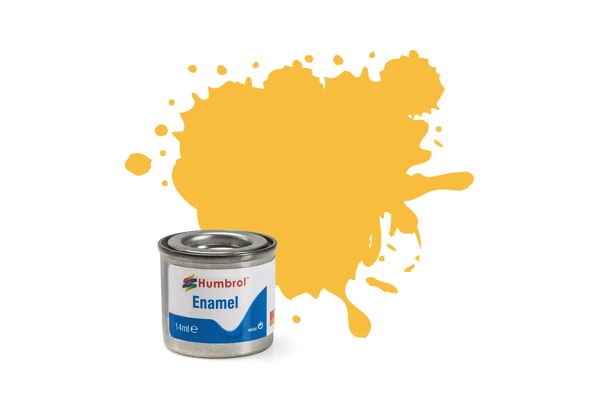 Humbrol AA0076 7 Light Buff Gloss Enamel Paint 14ml pot.