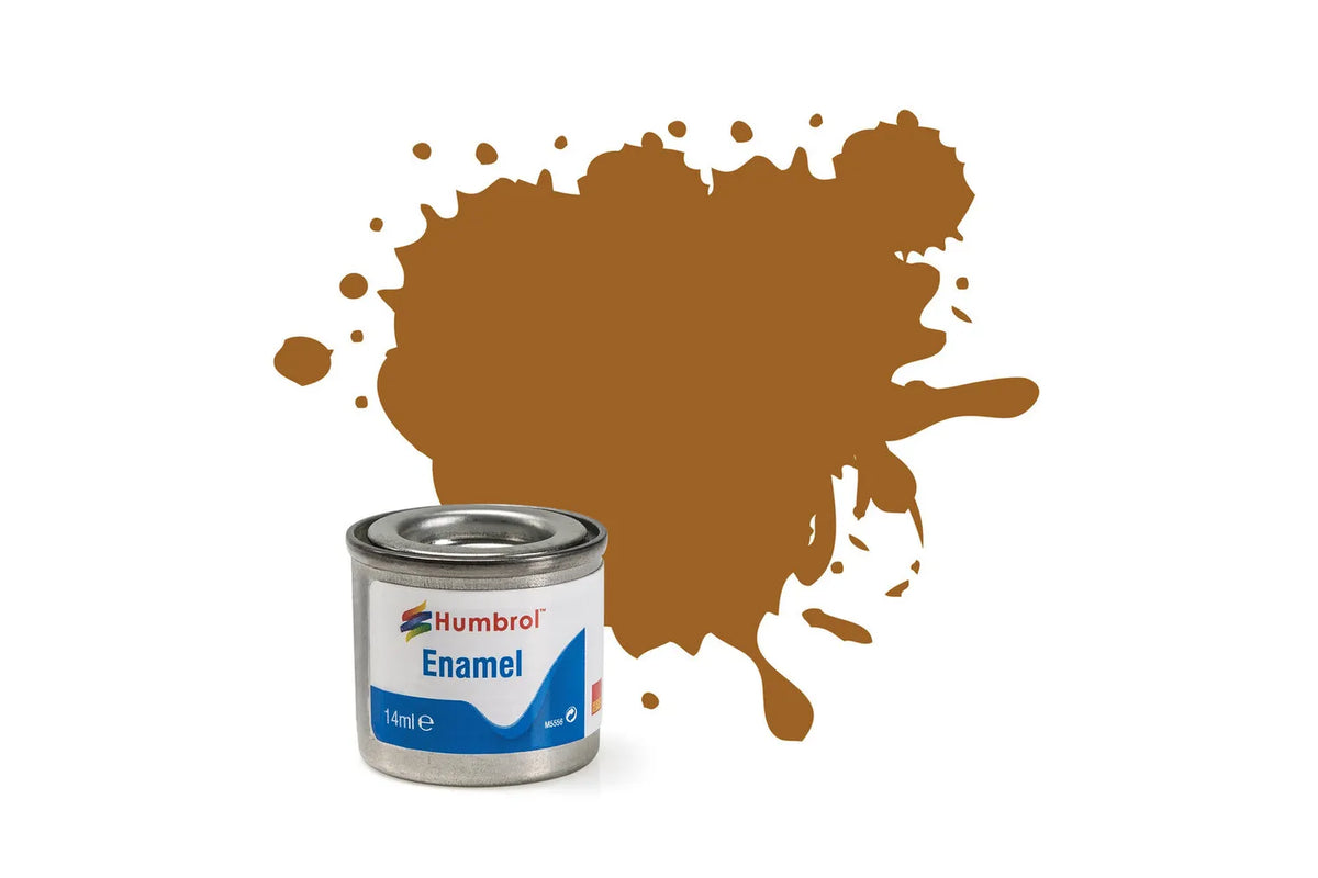 Humbrol AA0134 12 Copper Metallic Enamel Paint 14ml pot.