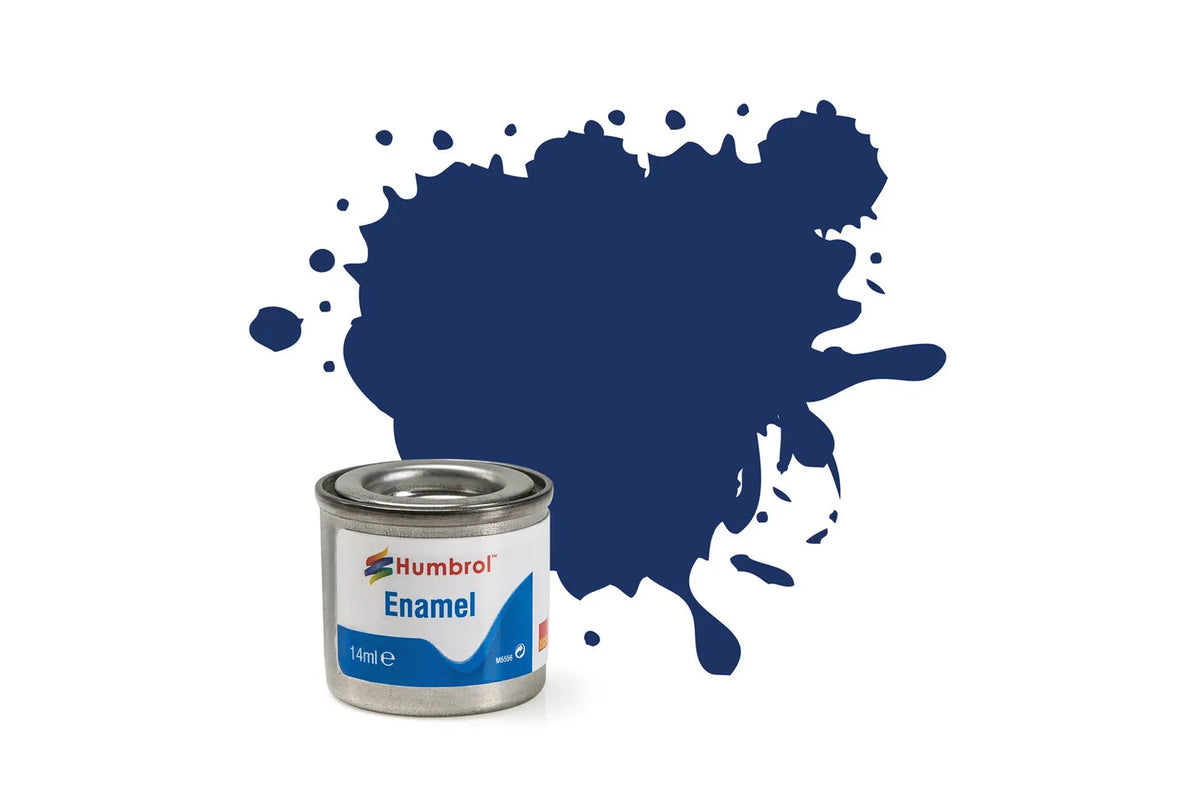 Humbrol AA0165 15 Midnight Blue Gloss Enamel Paint 14ml pot.