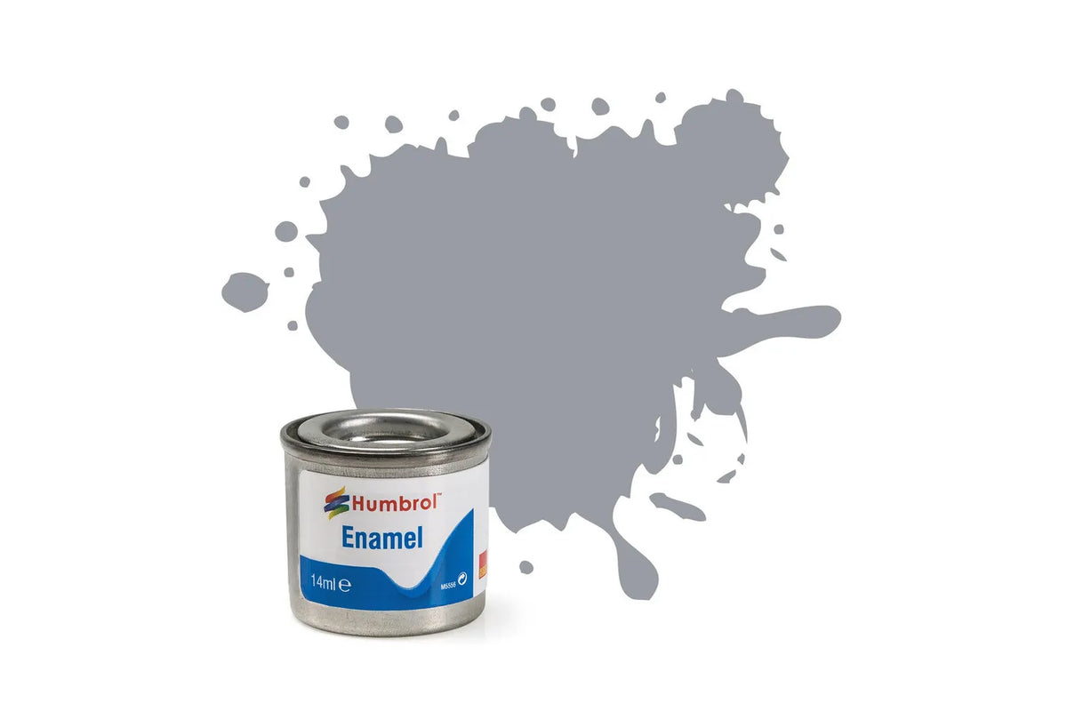 Humbrol AA0713 64 Light Grey Matt Enamel Paint 14ml pot.