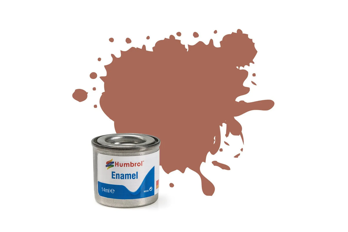 Humbrol AA1242 113 Rust Matt Enamel Paint 14ml pot.