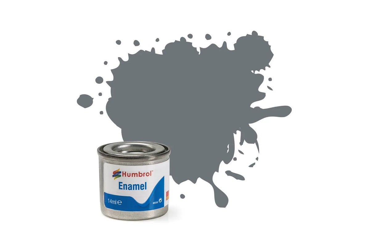 Humbrol AA1780 164 Dark Sea Grey Satin Enamel Paint 14ml tin.