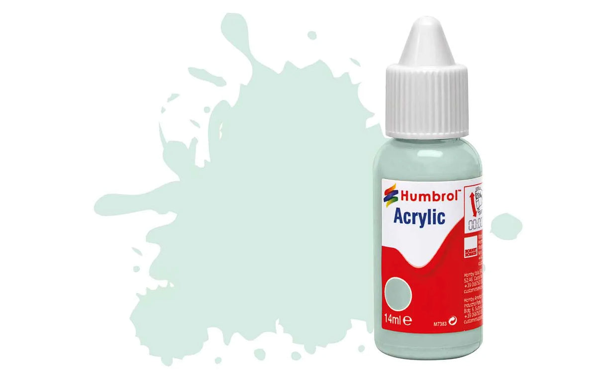 Humbrol DB0023 23 Duck Egg Blue Matt Acrylic Paint 14ml pot.