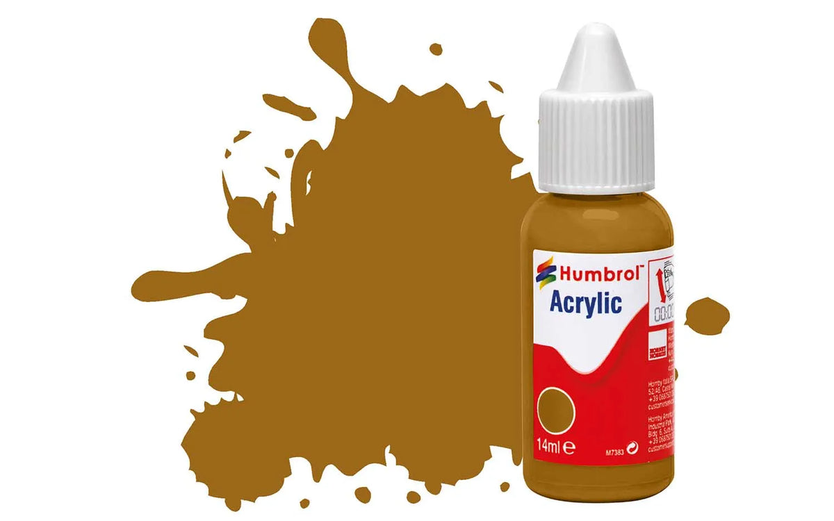 Humbrol DB0026 26 Khaki Matt Acrylic Paint 14ml pot.