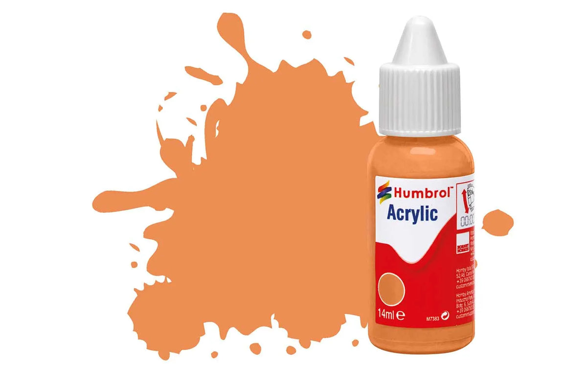 Humbrol DB0061 61 Flesh Matt Acrylic Paint 14ml pot.