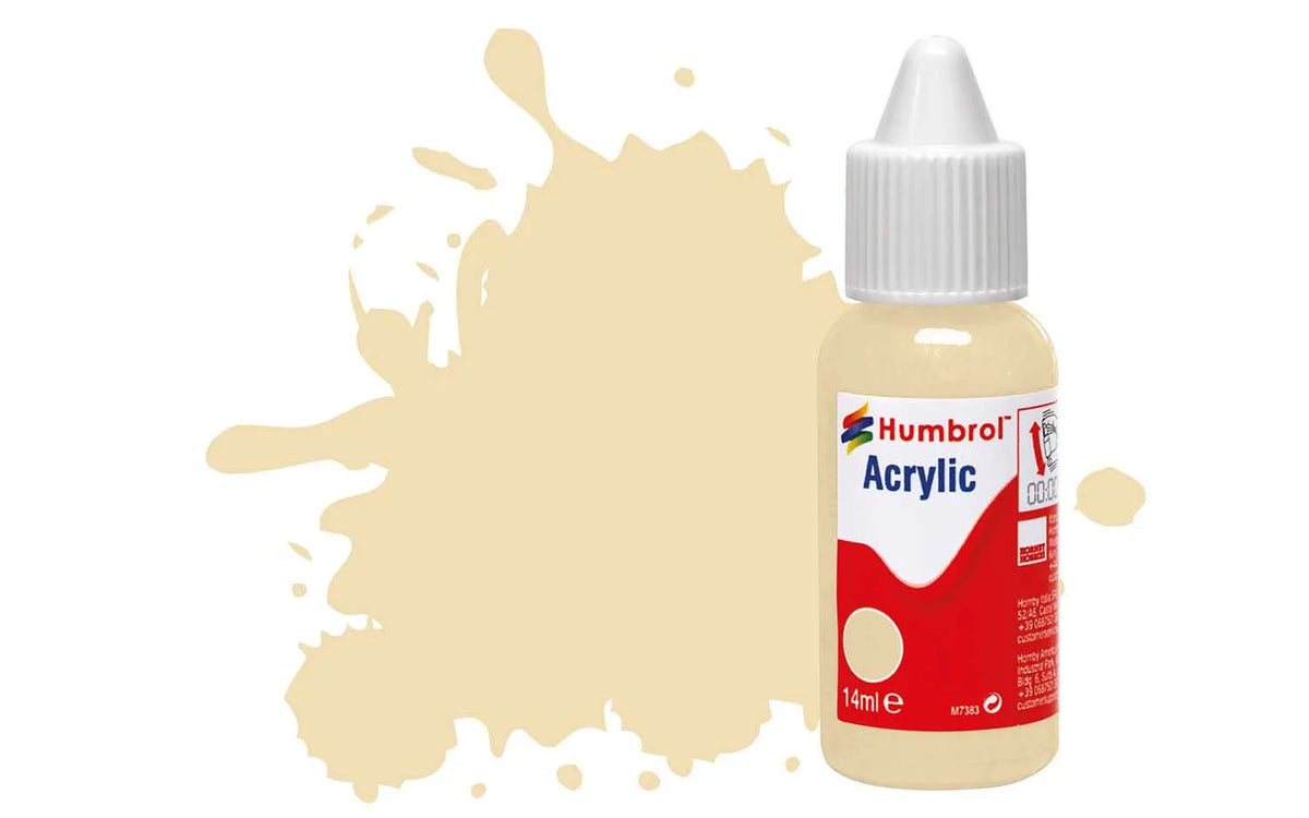 Humbrol DB0071 71 Oak Satin Acrylic Paint 14ml pot.