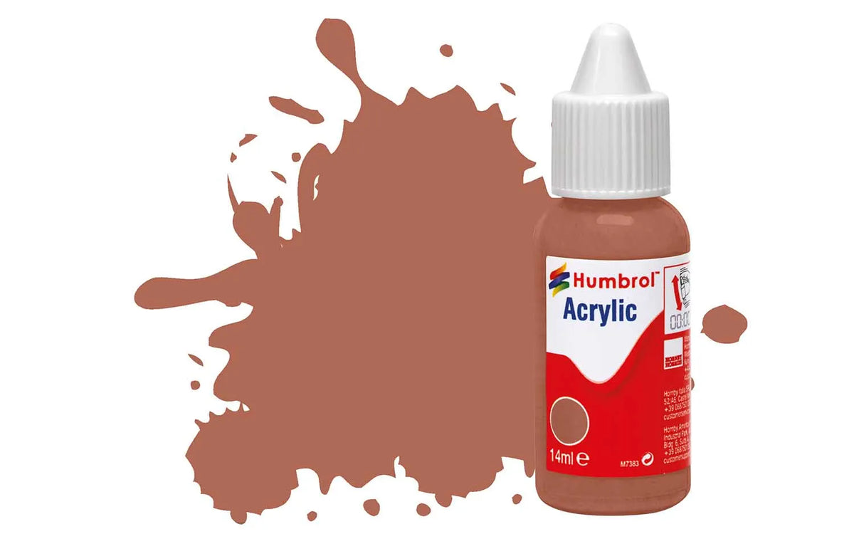 Humbrol DB0113 113 Rust Matt Acrylic Paint 14ml pot.