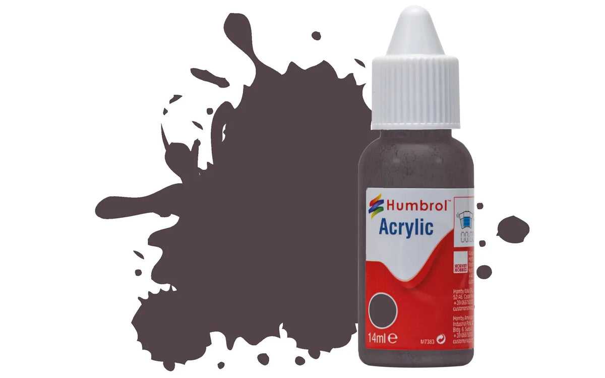 Humbrol DB0251 251 RLM 81 Dunkelbraun Matt Acrylic Paint 14ml pot.