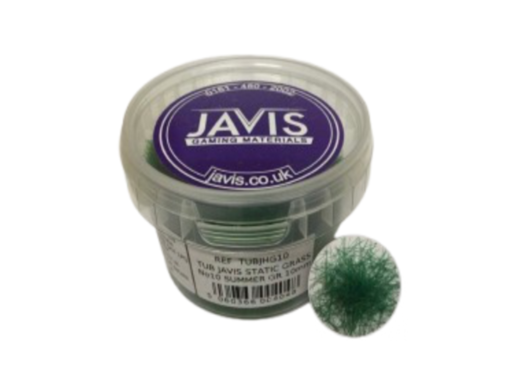 Javis Hairy Grass Summer Green 10mm
