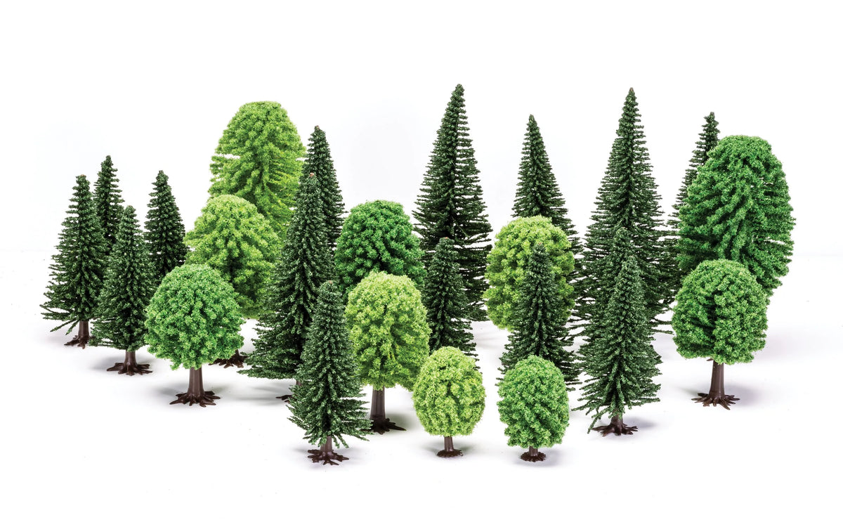 Hornby R7201 Hobby' Mixed (Deciduous and Fir) Trees