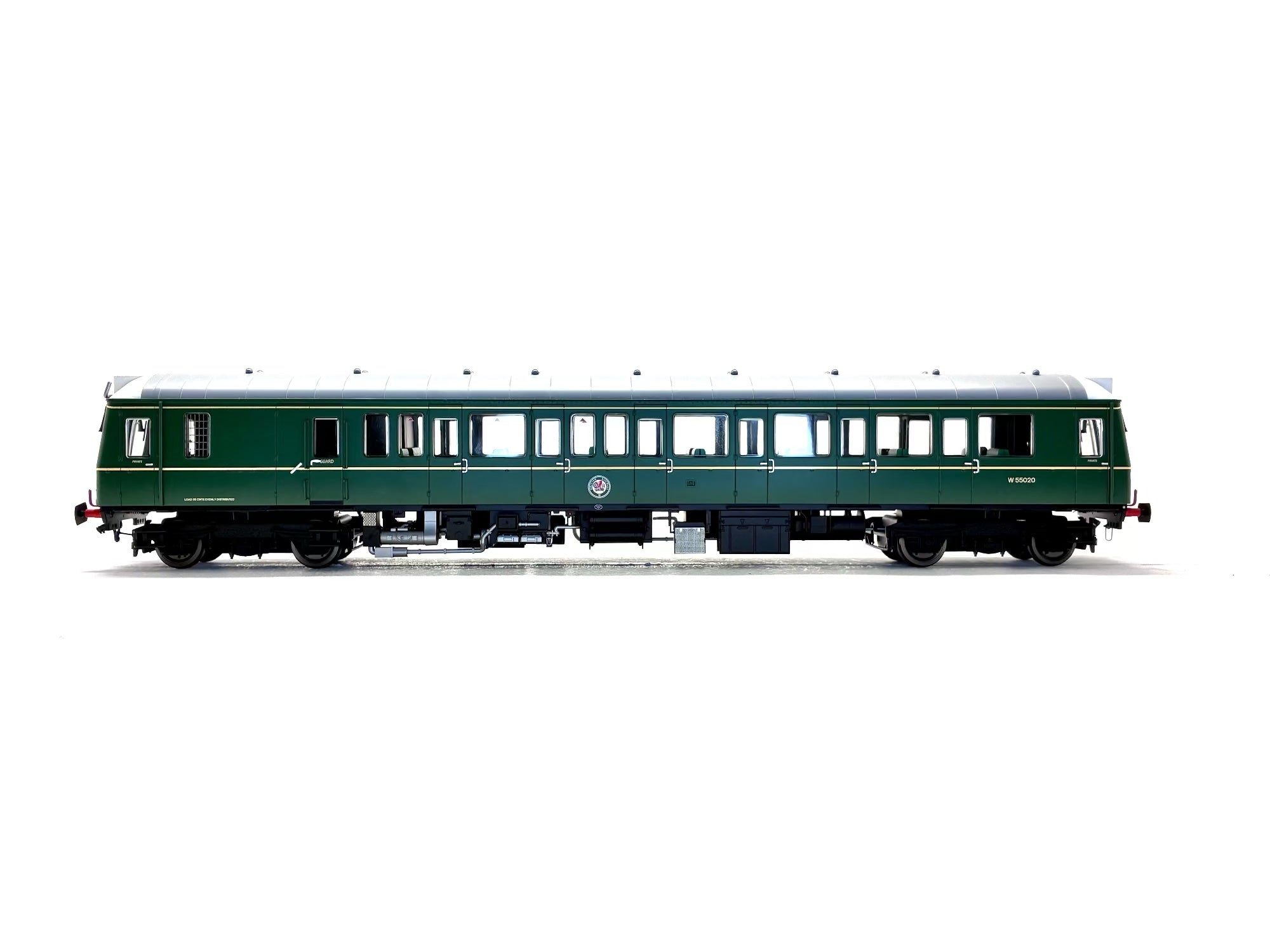 Dapol 7D-009-001 Class 121 'Bubble Car' single car DMU W55020 in BR green with speed whiskers